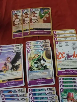 One Piece TCG Purple/Yellow Crocodile Custom Deck Ready to Play Baroque Works - Image 5