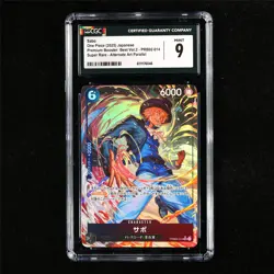 CGC 9 MINT 2025 One Piece JPN Sabo PRB02-014 SR (Alt Art) - Image 2