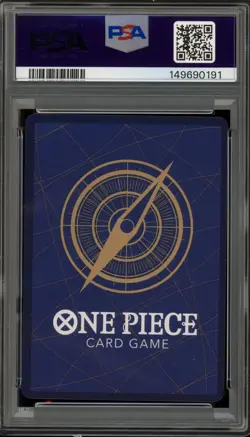 One Piece CCG Monkey.D.Luffy College Basketball US Voyage Promo P-055 PSA 10 - Image 2