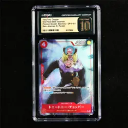 CGC 10 PRISTINE 2025 One Piece JPN Tony Tony Chopper OP10-011 R (Alt Art) - Image 2