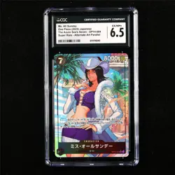 CGC 6.5 EX/NM+ 2025 One Piece JPN Ms. All Sunday OP14-084 SR (Alt Art) - Image 1