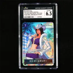 CGC 6.5 EX/NM+ 2025 One Piece JPN Ms. All Sunday OP14-084 SR (Alt Art) - Image 2
