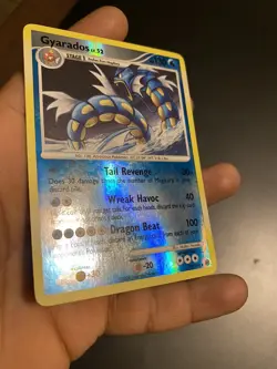 Pokemon Gyarados 19/100 Stormfront Reverse Holo Rare Pokemon Card NM Near Mint - Image 5
