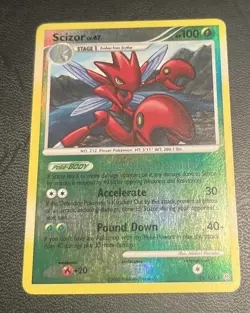 Pokemon TCG Scizor - 25/100 Diamond and Pearl Stormfront - Image 1