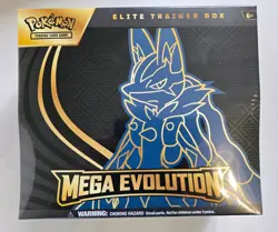 Brand New Factory Sealed Pokemon Mega Evolution Lucario ETB - Image 1