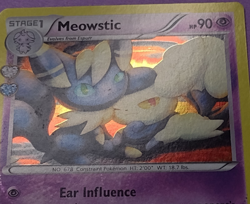 Pokemon Meowstic #RC15-RC32 Generations Radiant Collection Holo 90HP Stage 1 - Image 2
