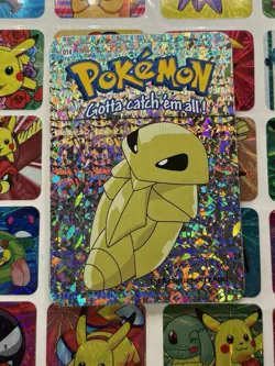 Pokemon 151 Vintage Pocket Monsters Vending HOLO Prism Sticker 2000 Nintendo - Image 2