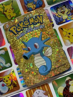 Pokemon Holo Vintage Pocket Monsters Vending Prism Sticker Nintendo collections - Image 4