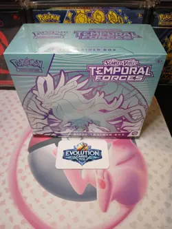 Pokemon Scarlet & Violet Temporal Forces Elite Trainer Box with Acrylic Case - Image 1