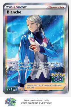Blanche SWSH227 - SWSH: Sword & Shield Promo Pokemon GO Holo NM - Image 1