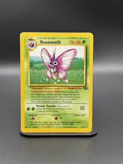 Venomoth 29/64 Jungle VINTAGE POKEMON NON-HOLO (HP) - Image 1