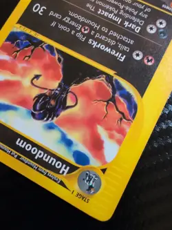 2002 Pokemon Aquapolis Houndoom 15/147 Rare Non-Holo WOTC E-Series LP/EX - Image 4