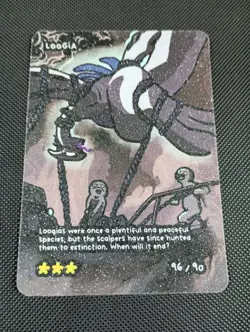 Loogia (Lugia) 96/90 Set Hit Holo Pokedoodles Set 1 Fan Art Pokemon Alt Art - Image 1