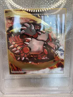 PSA 10 Groudon 14 Shikishi Art 3 Pokemon Set - Image 3