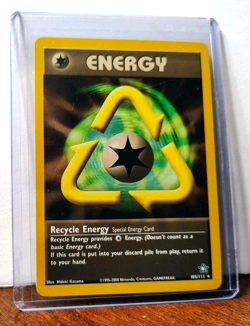 POKEMON RECYCLE ENERGY 105/111 RARE NEO GENESIS LP-NM - Image 5