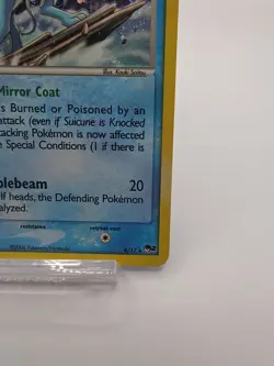 2006 Pokemon Pop Series 2 Promo Suicune Holo Rare 4/17 MP/LP - Image 5