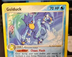 POKEMON GOLDUCK 17/100 RARE EX SANDSTORM LP - Image 5