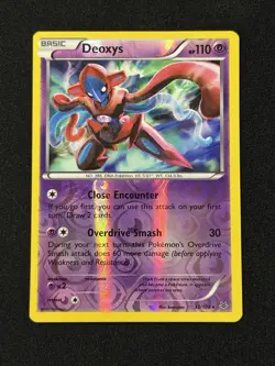 Deoxys #33/108 - Pokemon TCG - Roaring Skies - Rare - Reverse Holo - Image 1