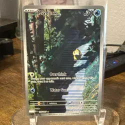 Pokemon TCG Psyduck Illustration Rare Full Art Holo 175/165 SV151 HP 70 English - Image 1