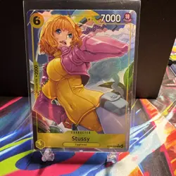 One Piece TCG ST29-006 Stussy Alt Art English Egghead - Image 1