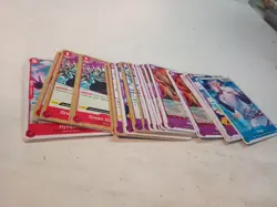 (1) Pre-owned Op 1 One Piece TCG 40 Bulk Uncom/ Commons Cards Lot - Image 3