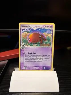 Trapinch 69/101 Dragon Frontiers STAMPED reverse holo pokemon Card - Image 1