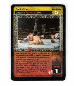 WWE Raw Deal Card: Backslide SS2 - Image 1