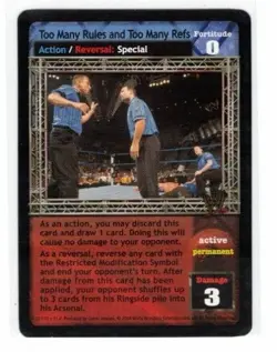WWE Raw Deal Card: Too Many Rules And Too Many Refs - Image 1
