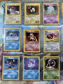 Vintage Pokemon 25 Card Lot- Base Set+ More - Image 2