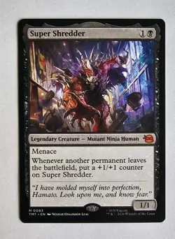Super Shredder | Teenage Mutant Ninja Turtles | Mythic MTG Card | TMT #83 - Image 1