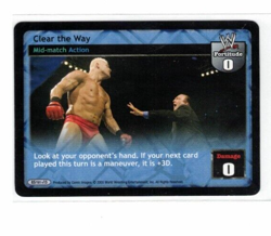 WWE Raw Deal Card: Clear The Way - Image 1