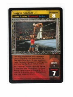 WWE Raw Deal Card: Noggin Knocker- Rey Mysterio & Nidia - Image 1