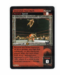 WWE Raw Deal Card: Overshot Your Mark SS3- Randy Orton - Image 1