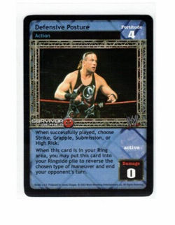 WWE Raw Deal Card: Defensive Posture SS2- Rob Van Dam - Image 1