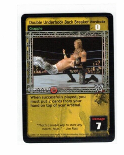 WWE Raw Deal Card: Double Underhook Back Breaker SS2- Christian - Image 1