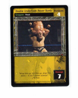 WWE Raw Deal Card: Double Underhook Power Bomb - Image 1