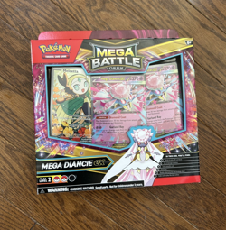 Pokemon Trading Cards Mega Battle Deck Box DIANCIE ex Play Level 2 - Image 1
