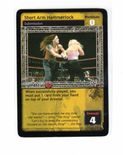 WWE Raw Deal Card: Short Arm Hammerlock SS2-Lita - Image 1