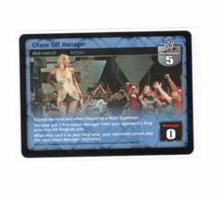 WWE Raw Deal Card: Chase Off Manager- Stacy Keibler - Image 1