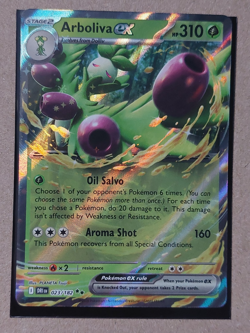 Arboliva Ex 23/182 Destined Rivals Pokemon Card NM Pack Fresh - Image 1