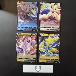 Pokemon TCG - V Card 4-Card Lot - Ultra Rare Holo - NM - Image 1