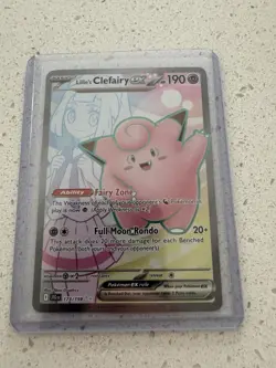 Lillie's Clefairy ex Promo SV: Scarlet & Violet Promo Cards 195 NM - Image 1