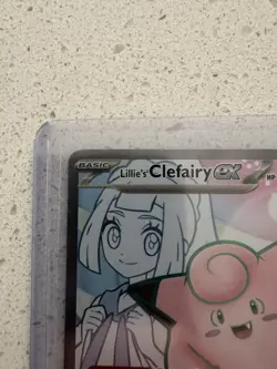 Lillie's Clefairy ex Promo SV: Scarlet & Violet Promo Cards 195 NM - Image 3