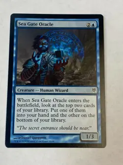 Sea Gate Oracle - Magic the Gathering MTG Jace vs Vraska Single Card - Image 1