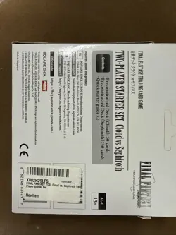 Cloud vs Sephiroth Final Fantasy Trading Card Game - Two Player Starter Set - OB - Image 2