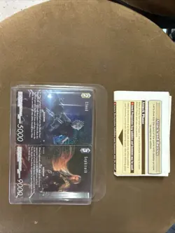 Cloud vs Sephiroth Final Fantasy Trading Card Game - Two Player Starter Set - OB - Image 3