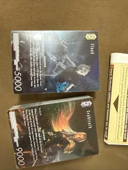 Cloud vs Sephiroth Final Fantasy Trading Card Game - Two Player Starter Set - OB - Image 5