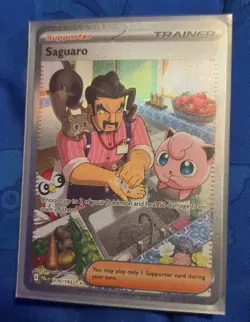 Pokemon TCG Saguaro Scarlet & Violet Paldea Evolved Holo Card 270/193 - Image 1
