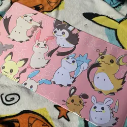 Mimikyu Rubber Playmat Play Mat For Tcg Trading Card Game Pokemon Cards - Image 1