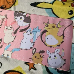 Mimikyu Rubber Playmat Play Mat For Tcg Trading Card Game Pokemon Cards - Image 3